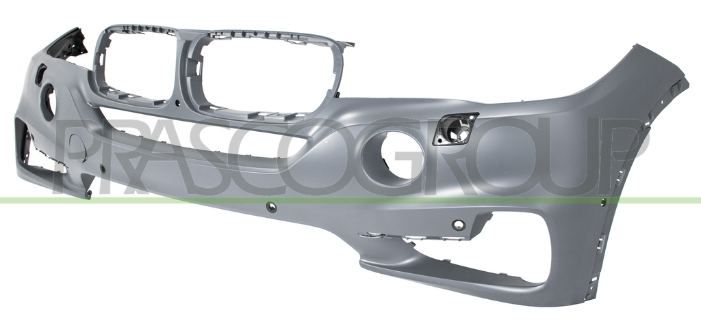 FRONT BUMPER-PRIMED-WITH PDC, HEADLAMP WASHER, CAMERA AND PARK ASSIST HOLES+SENSOR HOLDERS MOD. NIGHT VISION