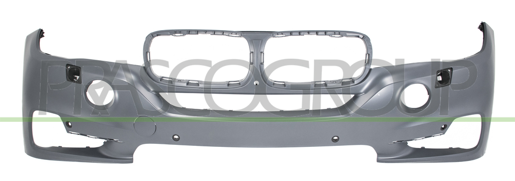 FRONT BUMPER-PRIMED-WITH PDC, HEADLAMP WASHER, CAMERA AND PARK ASSIST HOLES+SENSOR HOLDERS MOD. NIGHT VISION