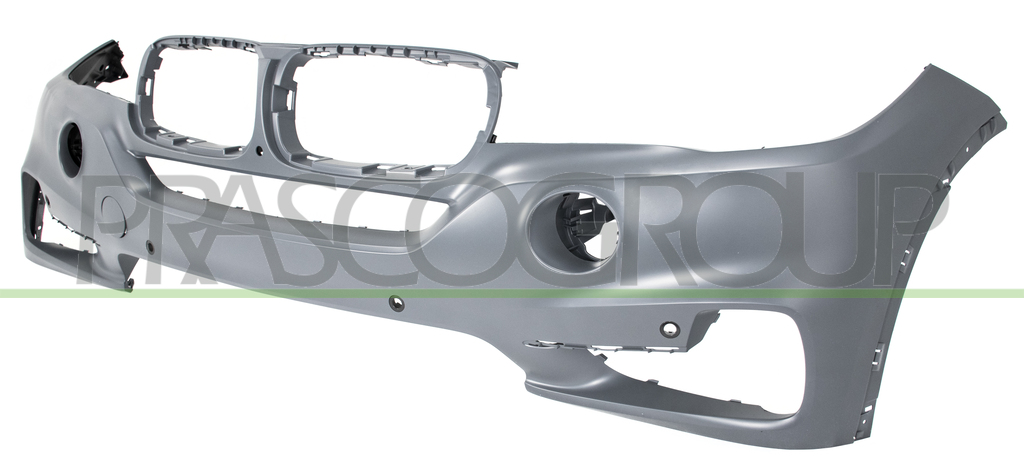 FRONT BUMPER-PRIMED-WITH PDC AND CAMERA HOLES+SENSOR HOLDERS-WITH CUTTING MARKS FOR PARK ASSIST AND HEADLAMP WASHERS