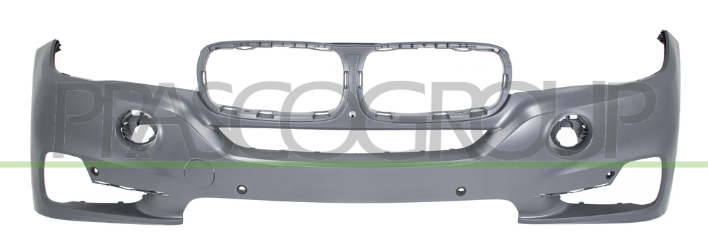 FRONT BUMPER-PRIMED-WITH PDC AND CAMERA HOLES+SENSOR HOLDERS-WITH CUTTING MARKS FOR PARK ASSIST AND HEADLAMP WASHERS