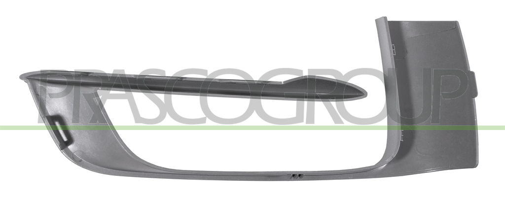 FRONT BUMPER MOLDING GRILLE RIGHT-SILVER MOD. X-LINE