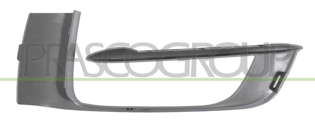 MOLDURA REJILLA IZQUIERDA PARACHOQUES DELANTERO-PLATA MOD. X-LINE