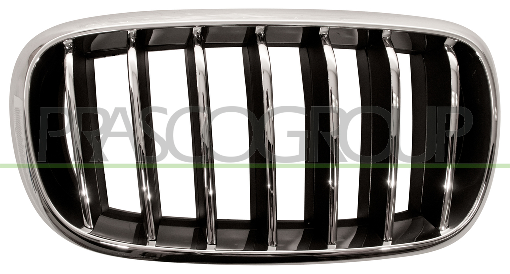 RADIATOR GRILLE RIGHT-CHROME-CHROME-BLACK MOD. PURE EXCELLENCE