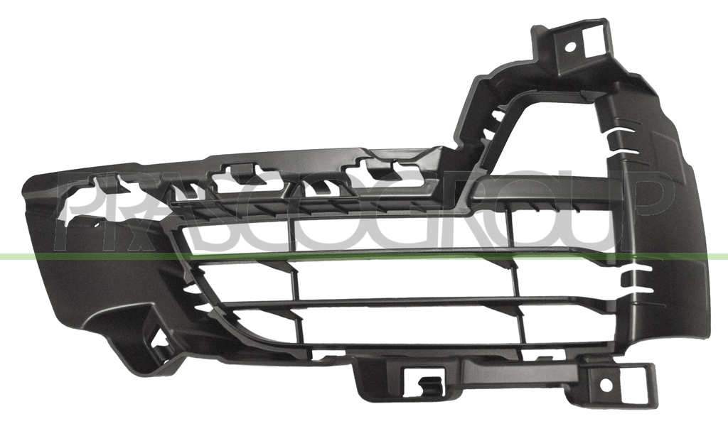 BUMPER GRILLE LEFT-BLACK-OPEN
