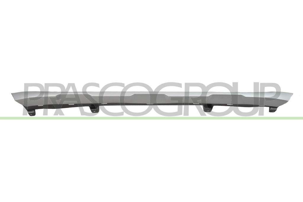 FRONT BUMPER SPOILER-CENTRE-GRAY