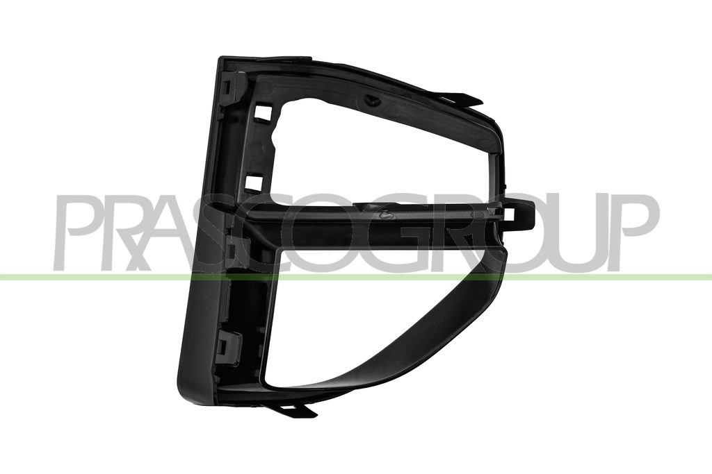 FRONT BUMPER GRILLE RIGHT-INNER-BLACK-GLOSSY