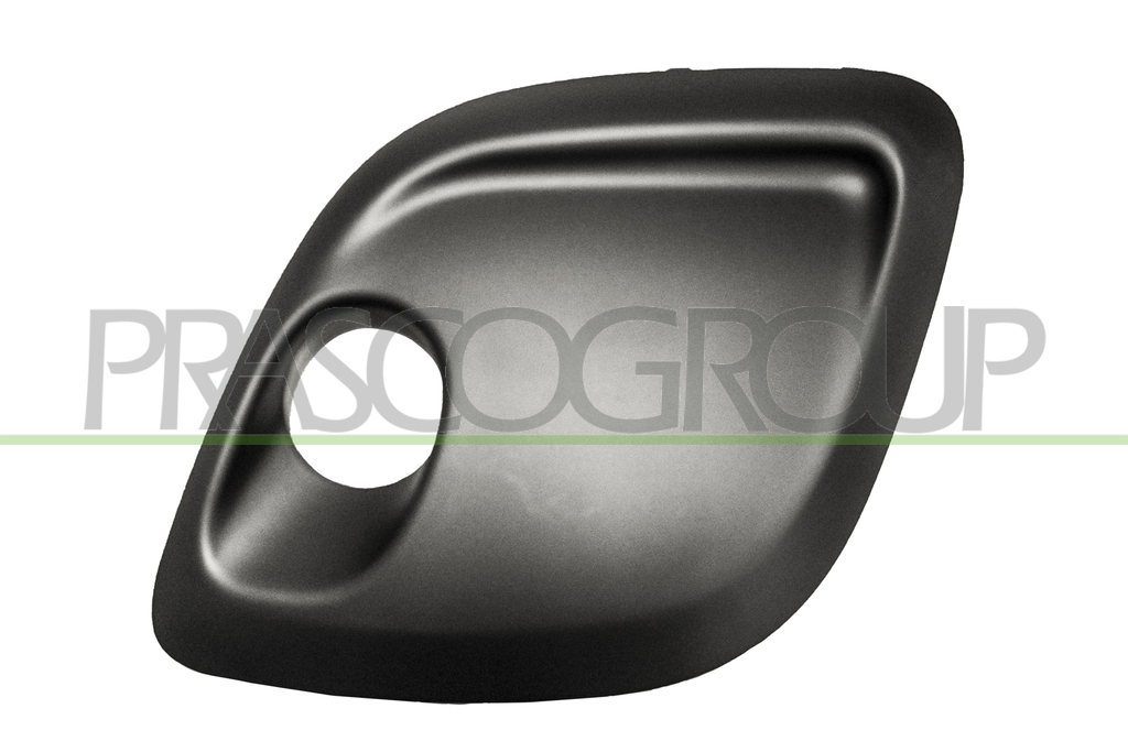 BUMPER GRILLE RIGHT-BLACK-WITH FOG LAMP HOLES-WITHOUT LED DAY LIGHT