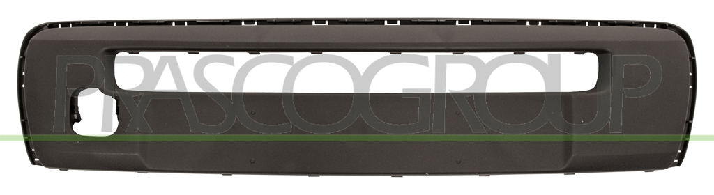 FRONT BUMPER MOLDING-CENTRE-BLACK-TEXTURED FINISH