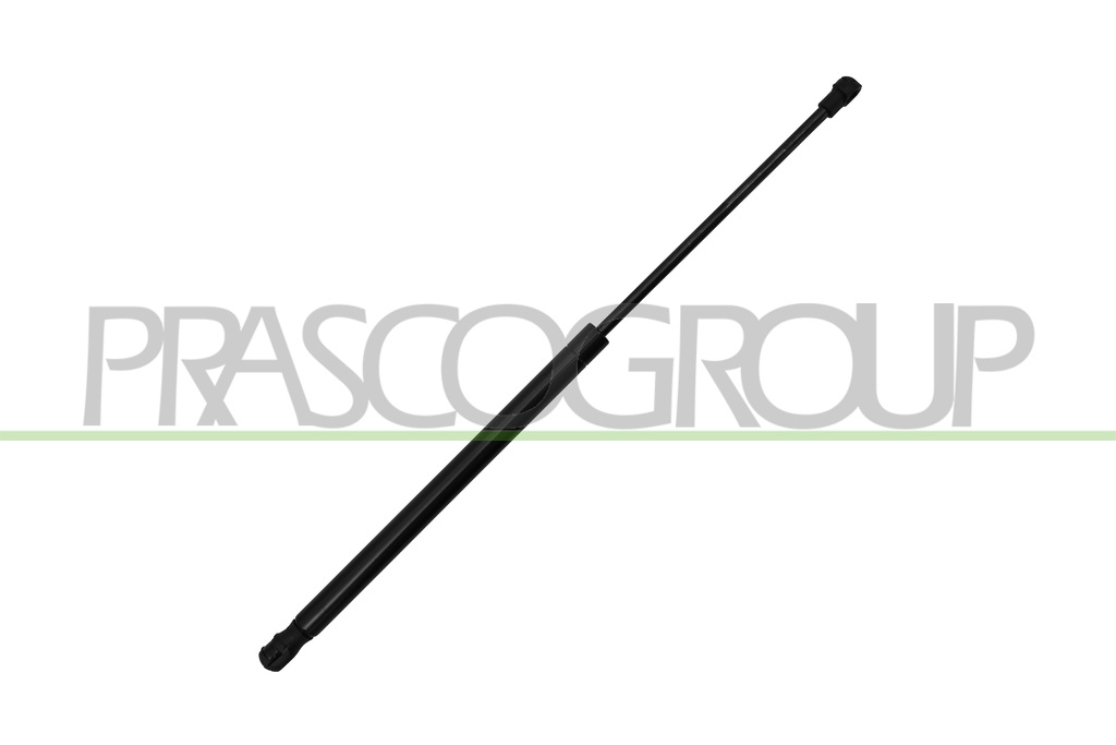REAR HATCH WINDOW GAS SPRING RIGHT/LEFT - 190 N - L 488,5 mm - C 191,5 mm - Ø 18 mm - Ø 8 mm
