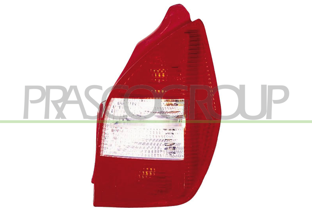 FANALE POSTERIORE DESTRO-SENZA PORTALAMPADA-ROSSO-BIANCO MOD. 05 >