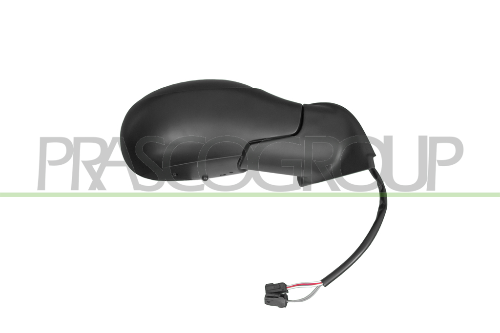 RETROVISORE DESTRO-ELETTRICO-NERO-CONVESSO-3 PINS