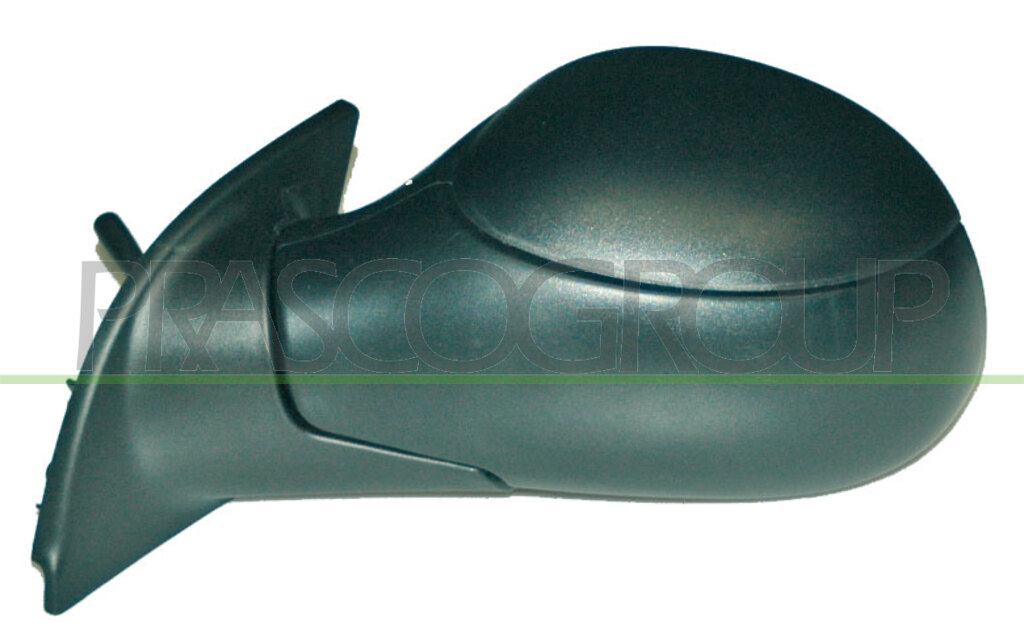 DOOR MIRROR LEFT-ELECTRIC-PRIMED-HEATED-CONVEX