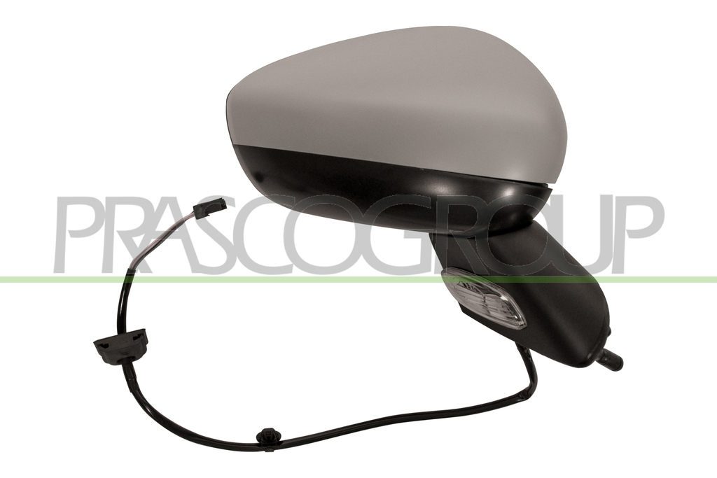 RETROVISORE DESTRO-ELETTRICO-CON PRIMER-CON FANALE-CON SONDA-CONVESSO-7 PINS