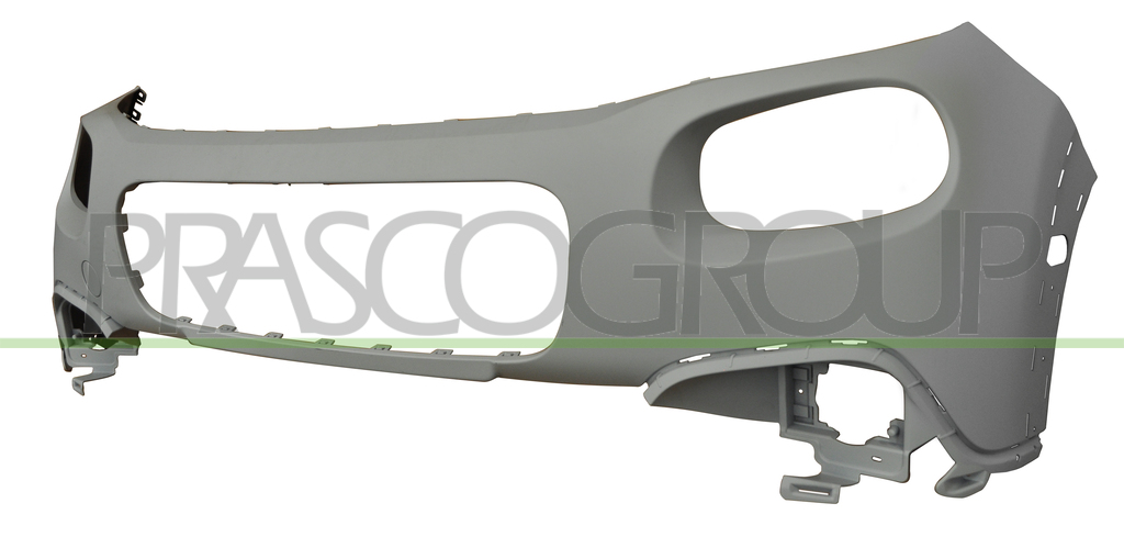 FRONT BUMPER-UPPER-PRIMED-WITH WING EXTENSION HOLES