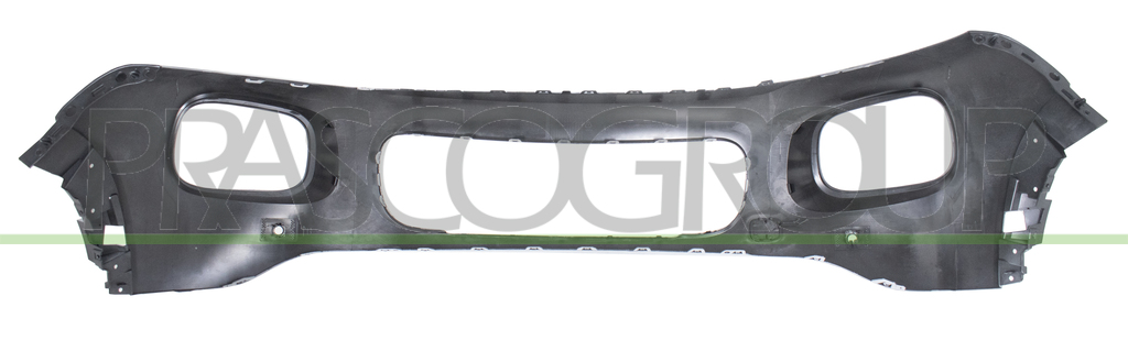 FRONT BUMPER-PRIMED-WITH TOW HOOK COVER-WITH FOGLAMP FRAME HOLES-WITH HOLES FOR PDC AND PARK ASSIST+SENSOR HOLDERS