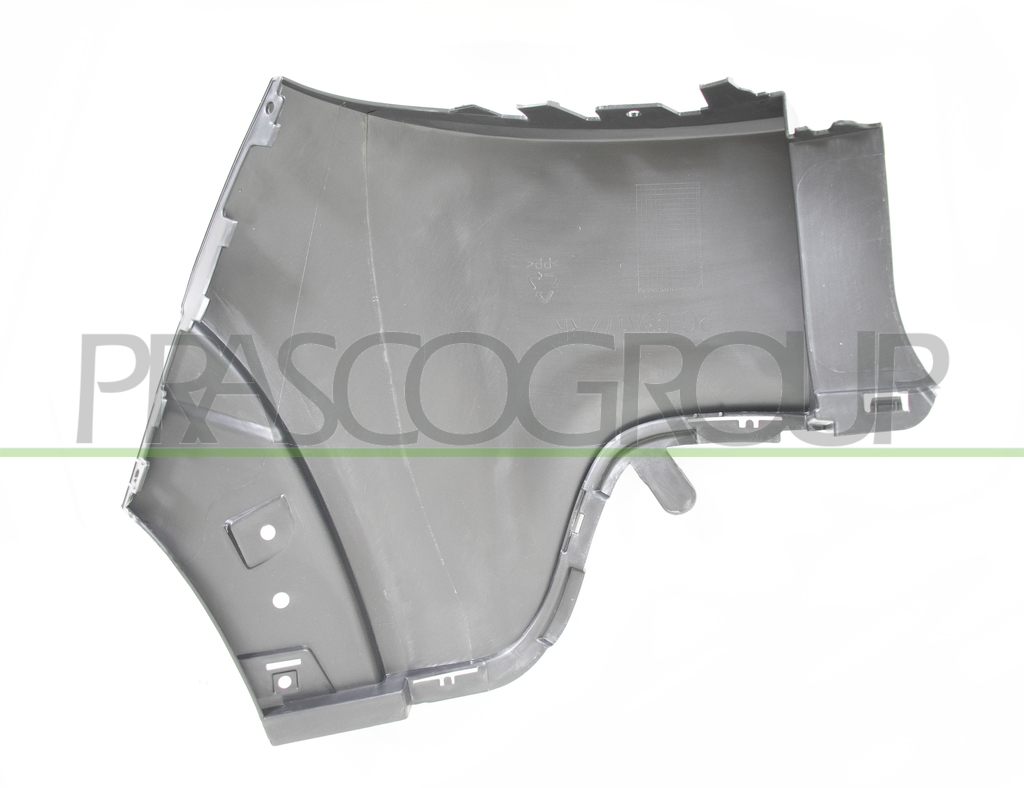 REAR BUMPER END CUP RIGHT-PRIMED