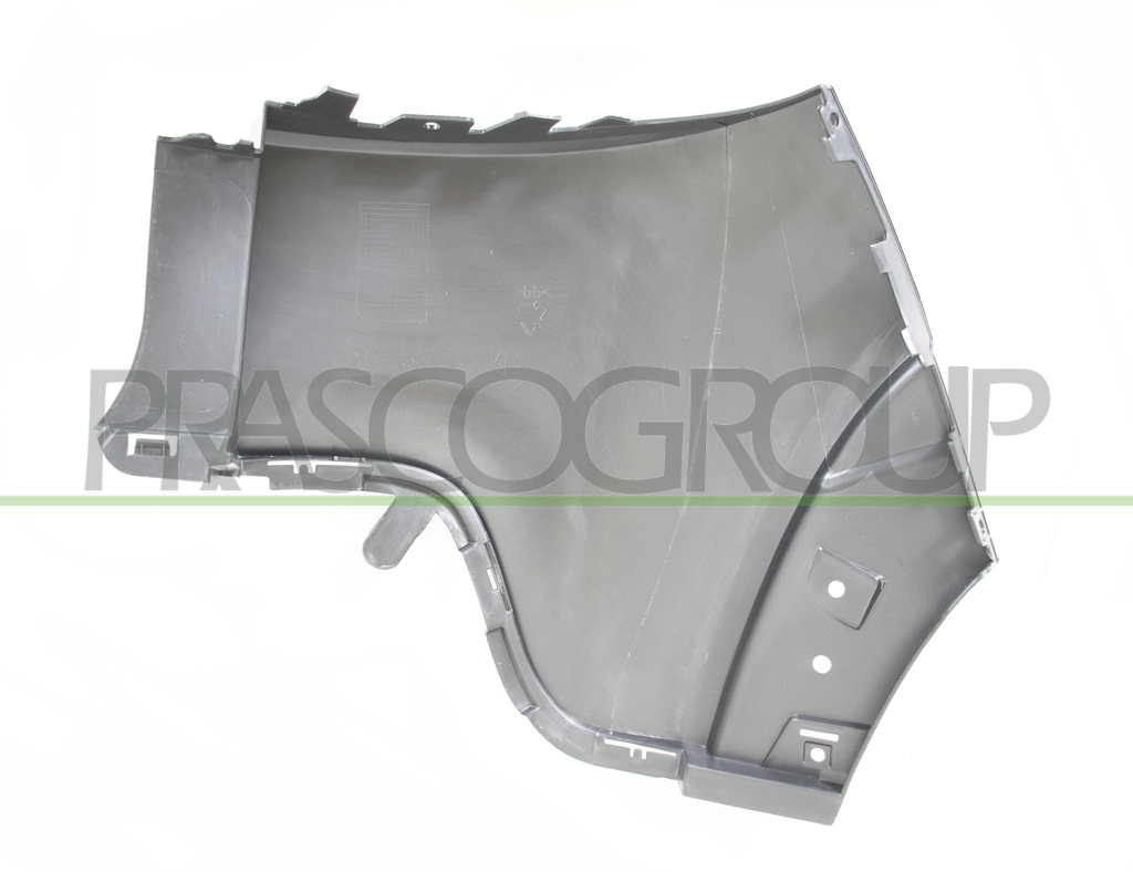 REAR BUMPER END CUP LEFT-PRIMED
