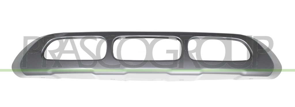 FRONT BUMPER MOLDING-CENTRE-LOWER-SILVER PAINTED