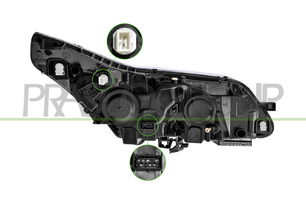 PROIETTORE SINISTRO H1+H7-ELETTRICO-CON MOTORE