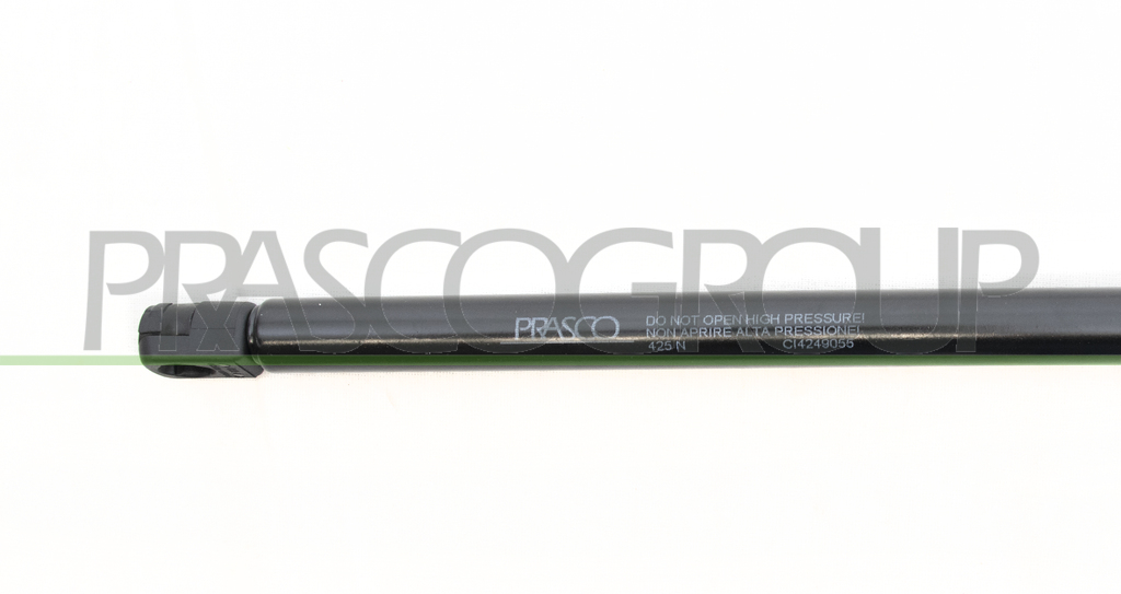 TAILGATE GAS SPRING RIGHT/LEFT - 425 N - L 545 mm - S 195 mm - Ø 18 mm - Ø 8 mm
