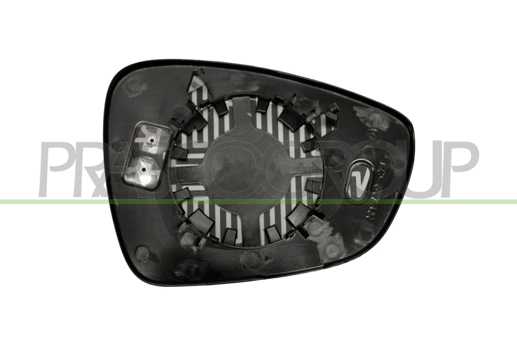 SPIEGELGLAS LINKS-HEIZBAR-KONVEX