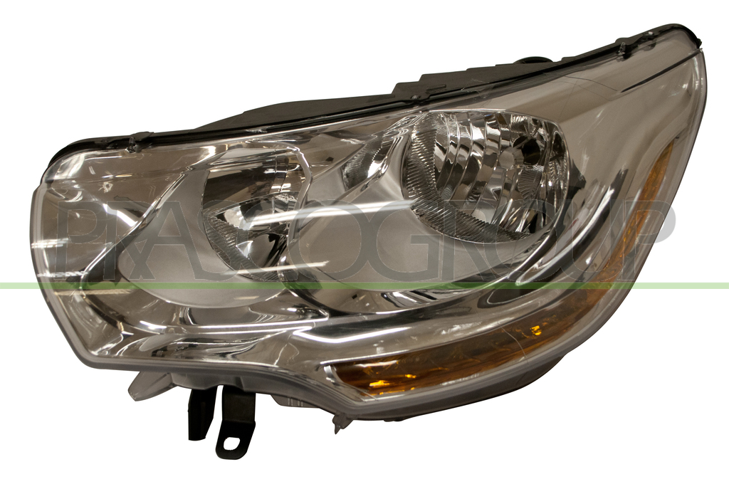 HEADLAMP LEFT H1+H7 ELECTRIC-WITH MOTOR
