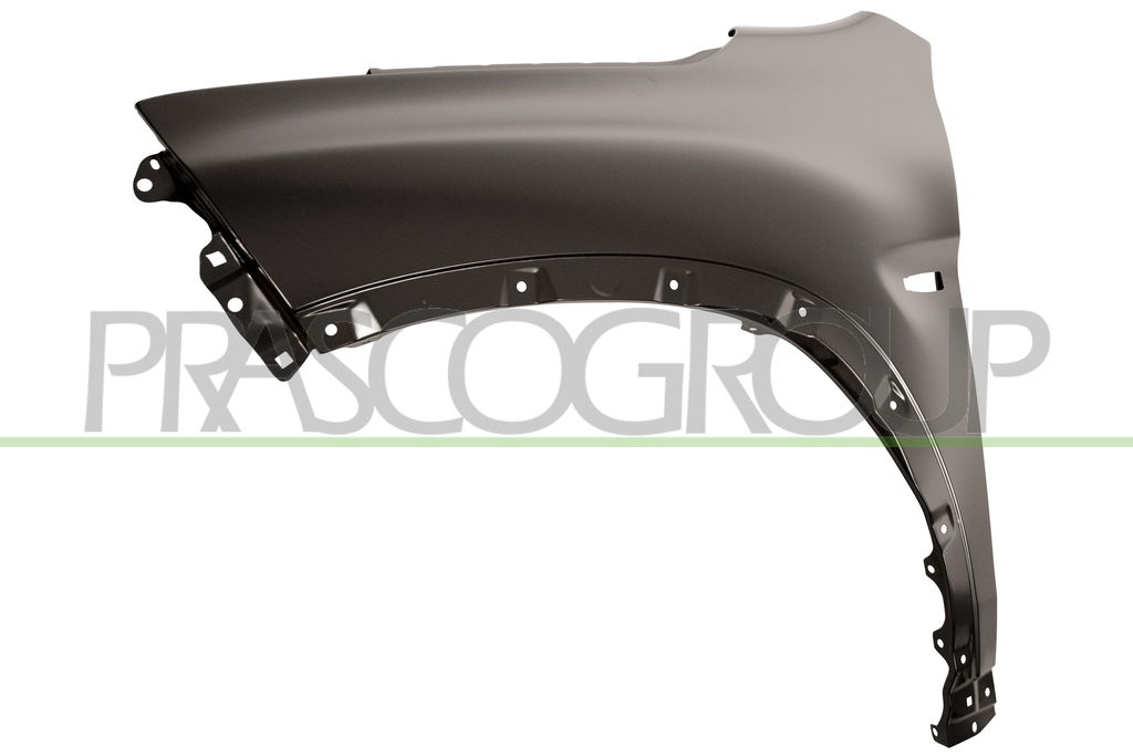FRONT FENDER LEFT-WITH SIDE REPEATER HOLE