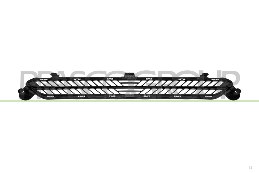 FRONT BUMPER GRILLE-CENTRE-BLACK-TEXTURED FINISH
