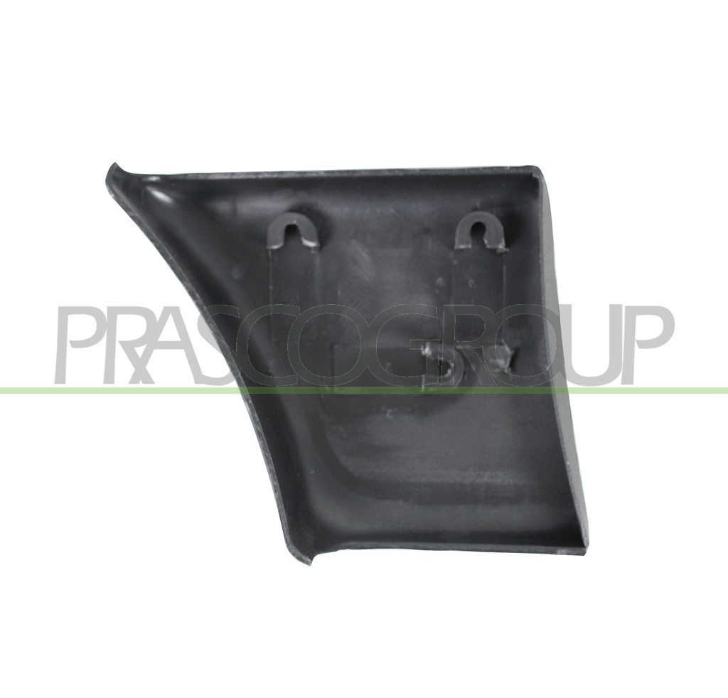 FRONT FENDER MOLDING RIGHT-WITH CLIPS-BLACK-TEXTURED FINISH