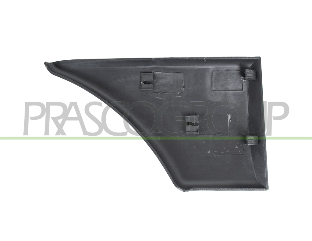 MODANATURA PARAFANGO POSTERIORE SINISTRO-NERA-GOFFRATA-CON CLIPS MOD. PORTA LATERALE SCORREVOLE