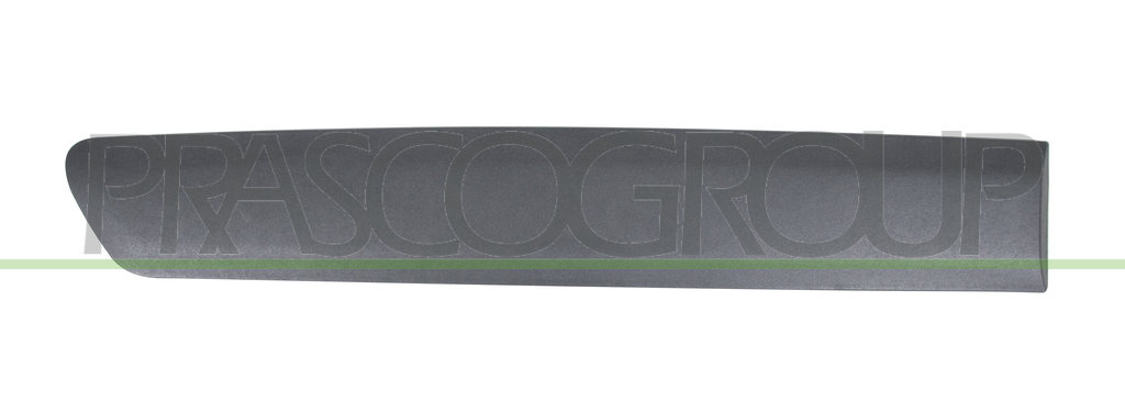 REAR DOOR MOLDING-RIGHT-SMOOTH BLACK