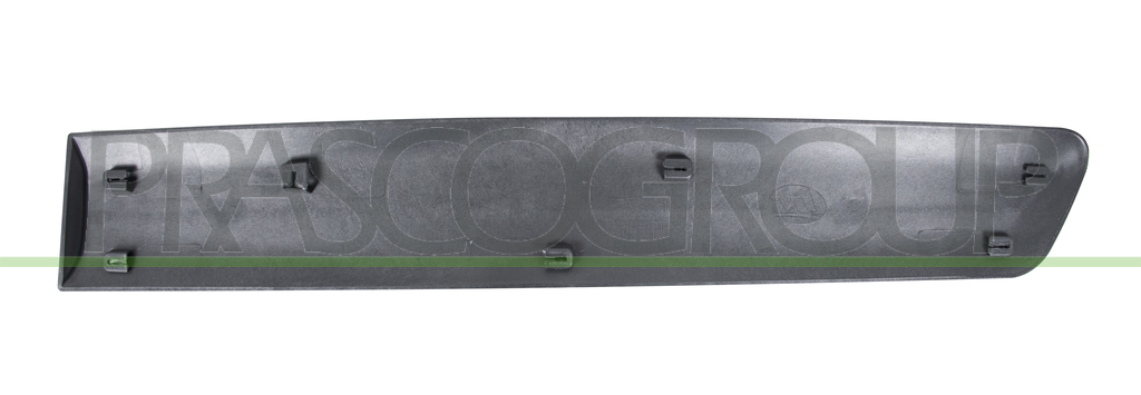 REAR DOOR MOLDING-RIGHT-SMOOTH BLACK