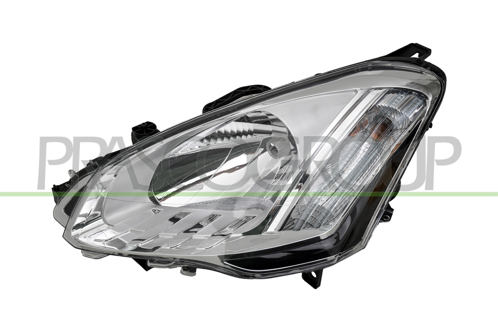 HEADLAMP LEFT H4-ELECTRIC-WITH MOTOR