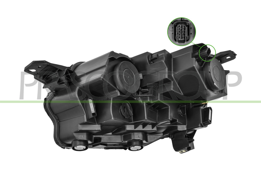 SCHEINWERFER RECHTS-H7+H1-OBEN-MIT LWR-MIT MOTOR