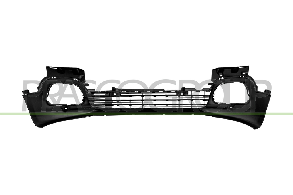 FRONT BUMPER-LOWER-BLACK-TEXTURED FINISH-WITH PDC+SENSOR HOLDERS