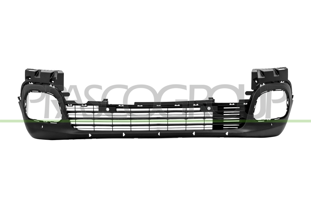 FRONT BUMPER-LOWER-BLACK-TEXTURED FINISH-WITH PDC+SENSOR HOLDERS-WITH MOLDING HOLES