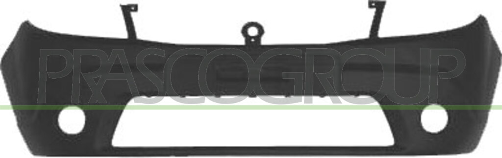 FRONT BUMPER-WITHOUT PRIMER-WITH FOG LAMP SEATS