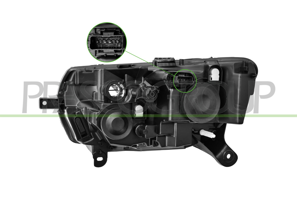 SCHEINWERFER RECHTS-H7+H7-OHNE LWR-MIT MOTOR-LED