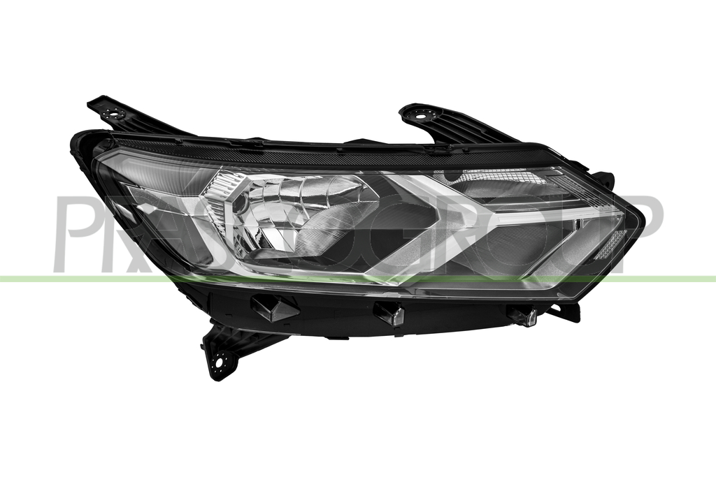 PROIETTORE DESTRO H7+H15-ELETTRICO-SENZA MOTORE-CROMATO