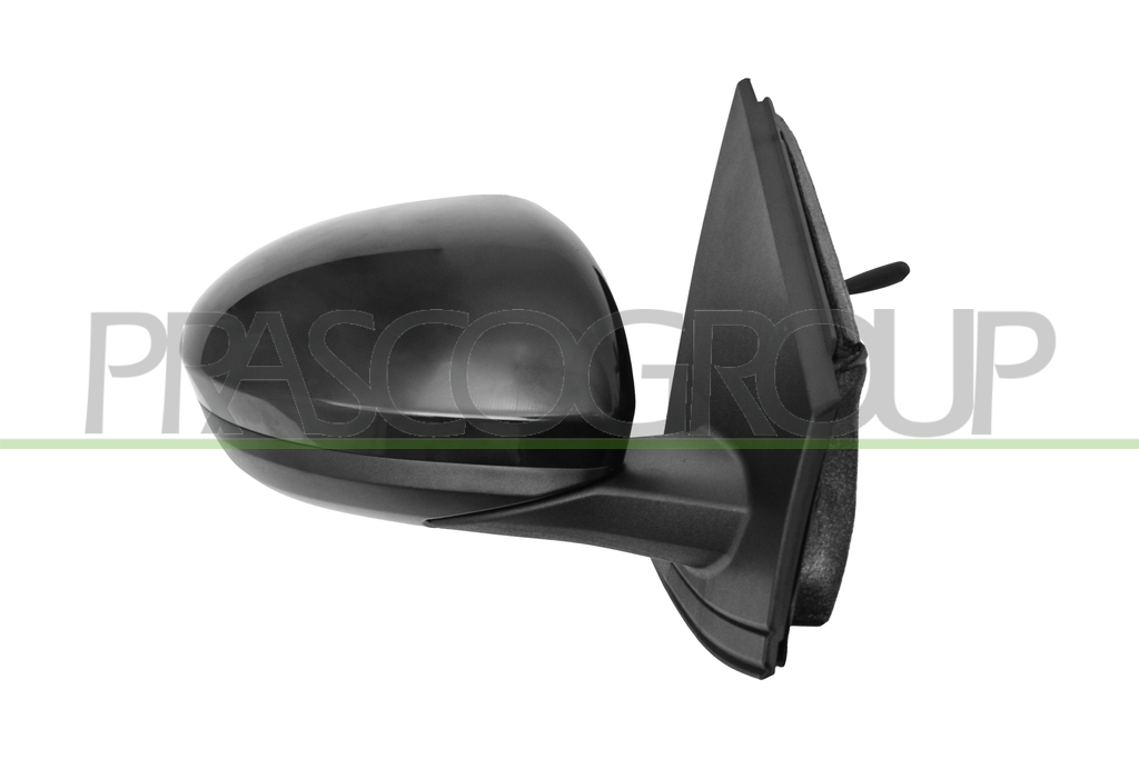 DOOR MIRROR RIGHT-WITH CABLE-PRIMED-CONVEX