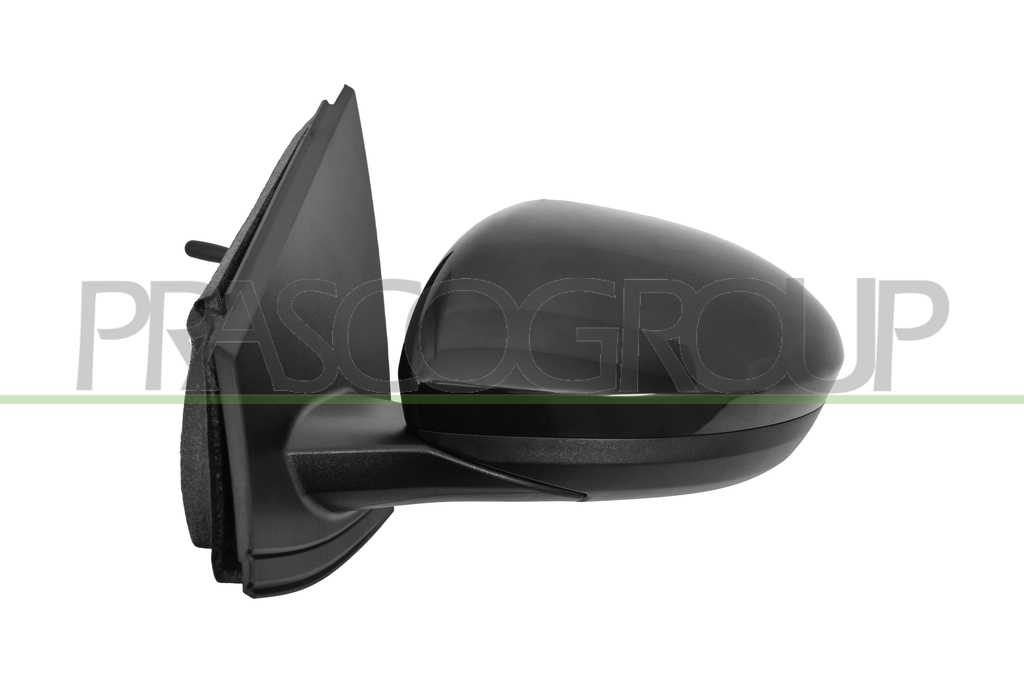 DOOR MIRROR LEFT-WITH CABLE-PRIMED-CONVEX