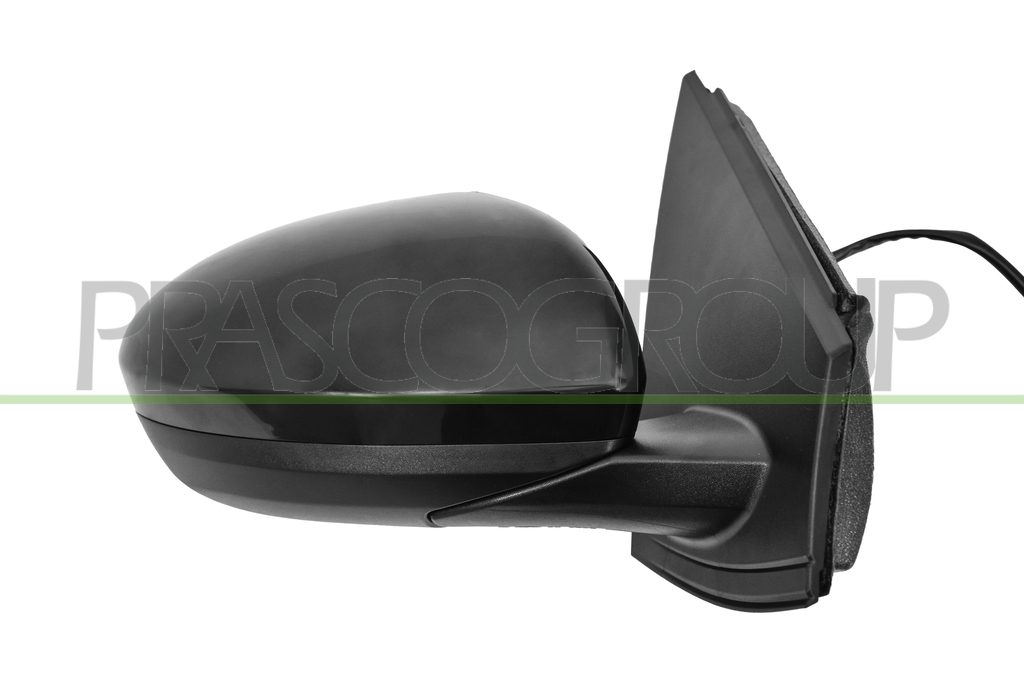 DOOR MIRROR RIGHT-ELECTRIC-PRIMED-HEATED-WITH SENSOR-CONVEX-7 PINS