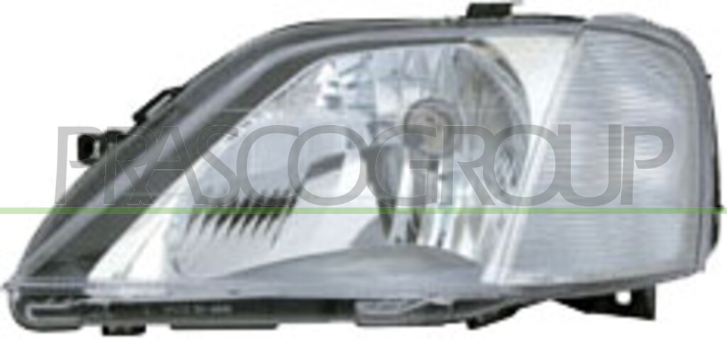 HEADLAMP LEFT H4 ELECTRIC-WITHOUT MOTOR