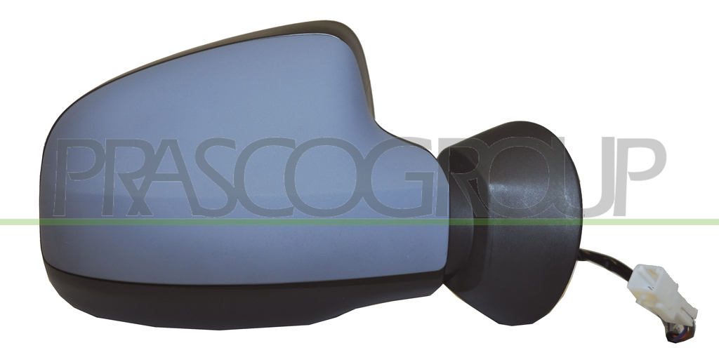 ESPEJO DERECHO ELECTRICO-TERMICO-IMPRIMADO-CONVEXO/CROMADO