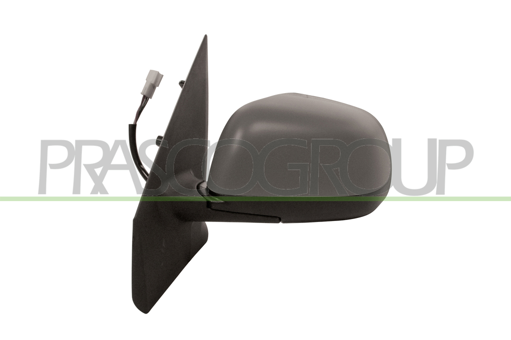 DOOR MIRROR LEFT-ELECTRIC-PRIMED-HEATED-CONVEX-5 PINS