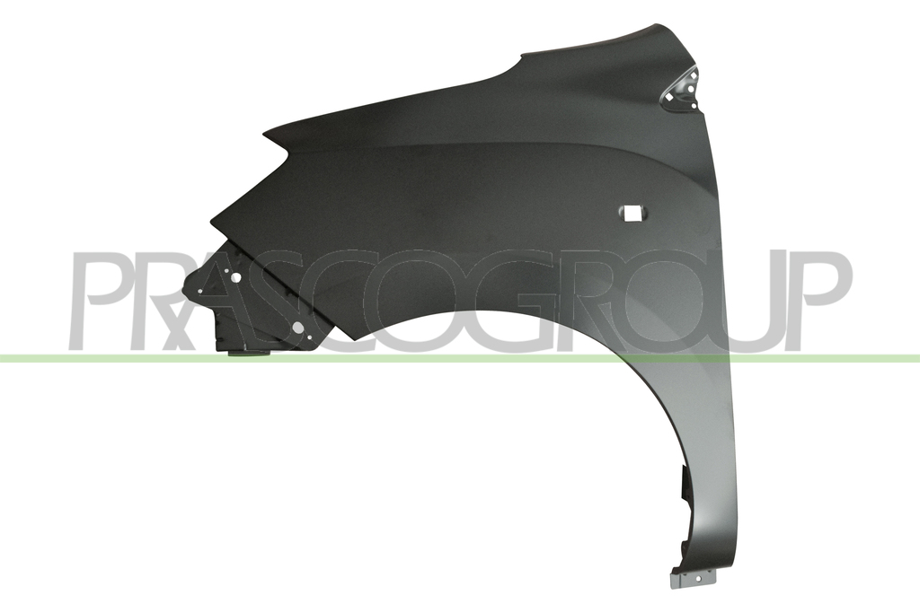 FRONT FENDER LEFT-WITH SIDE REPEATER HOLE