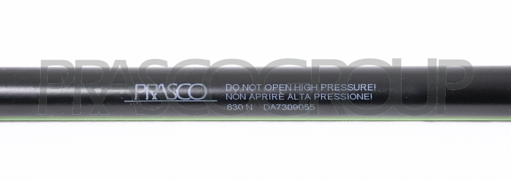 TAILGATE GAS SPRING RIGHT/LEFT-630 N-L 690 mm-S 200 mm-Ø 18 mm-Ø 8 mm