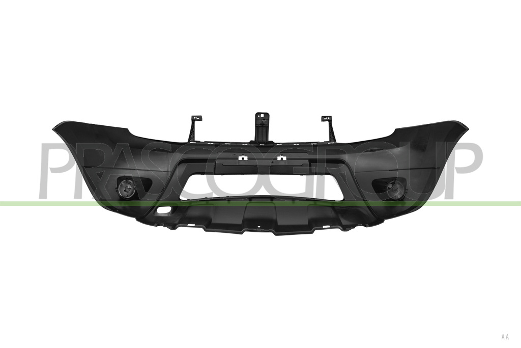 FRONT BUMPER-PRIMED-WITHOUT FOG LAMP HOLES