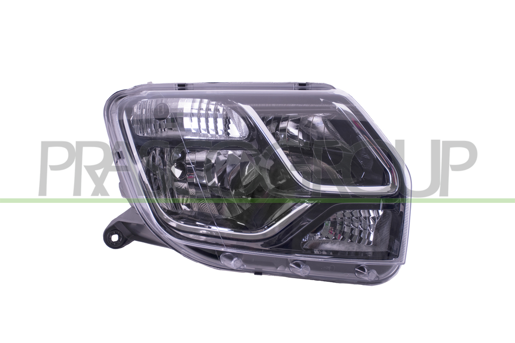 HEADLAMP RIGHT H1+H7-WITHOUT CABLES ADJUSTER-WITH DAY RUNNING LIGHT