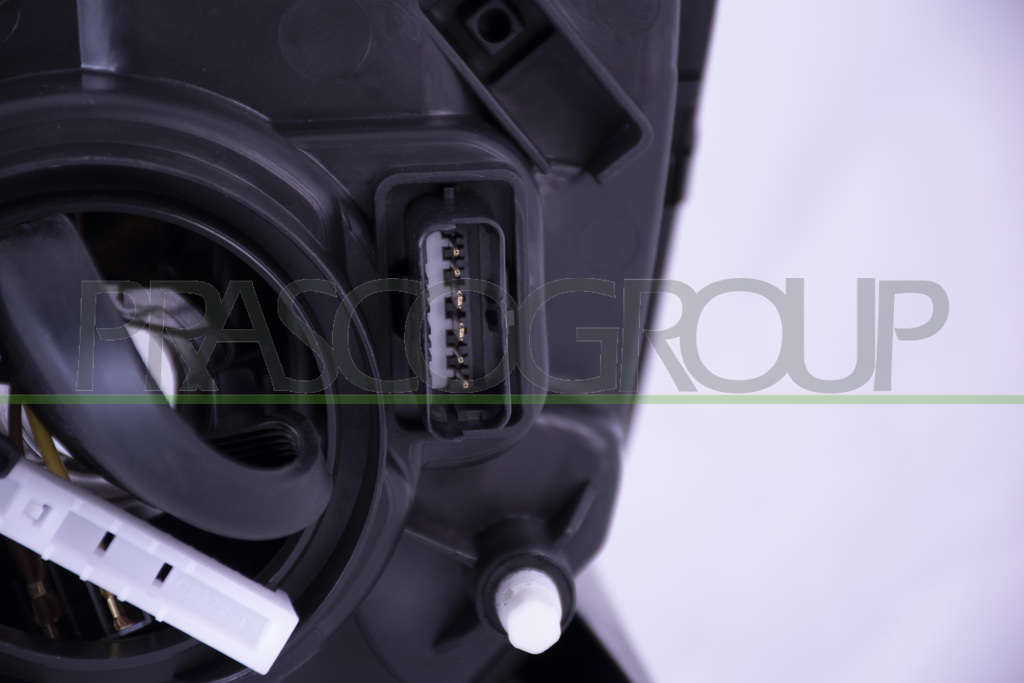 HEADLAMP RIGHT H1+H7-WITHOUT CABLES ADJUSTER-WITH DAY RUNNING LIGHT